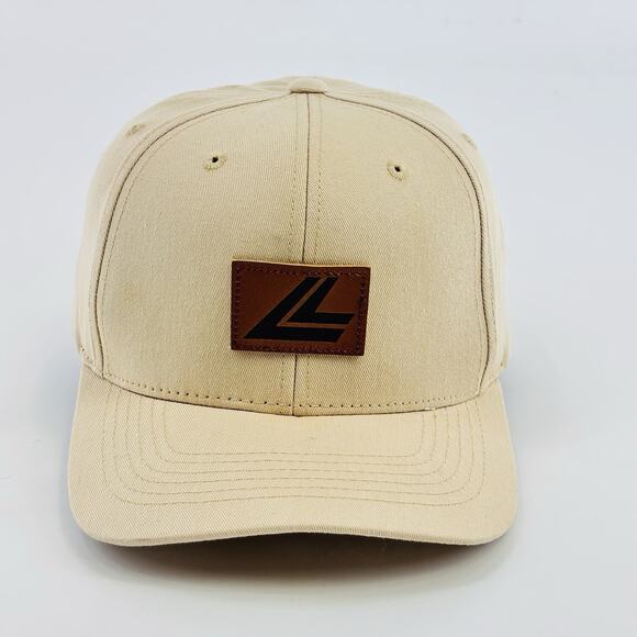 Lange SnapBack Hat Cap Trucker Beige Cream Ski Snowboard Adjustable One Size - Picture 1 of 6